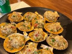 炭烤扇贝-覃记海鲜美食餐厅