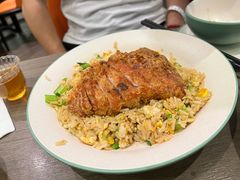 蒜香嫩猪排配炒饭-添好运(武商MALL店)