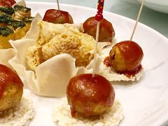 锅巴藕球配双味响铃-知味观(湖滨总店)