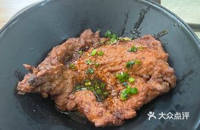 Scallion Roast Spare Ribs with Sauce