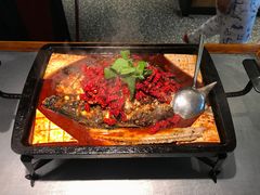 -探鱼·鲜青椒爽麻烤鱼(苏宁广场店)