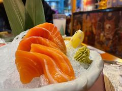 三文鱼刺身-有喜屋·烧鸟·居酒屋(三钢里店)