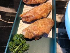 蛋黄鸡翅-新白鹿餐厅(虹桥南丰城店)