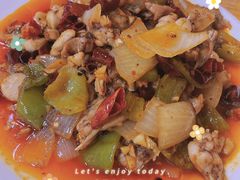 爆炒牛蛙-温州一家人美食(西木头市店)