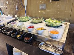 自助调料区-美食汇·海鲜自助西餐厅·江门富力万达嘉华酒店