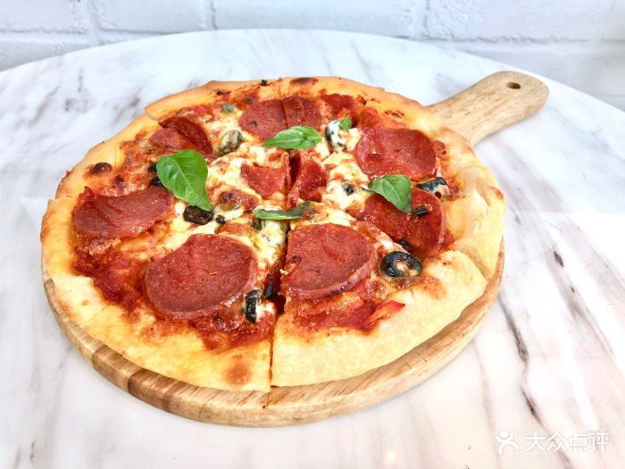 杰咖啡披萨意面甜点墨西哥披萨图片 - 第3张