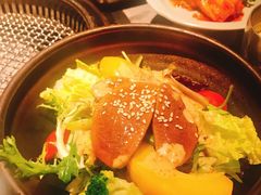 炙烤牛舌沙拉-厚贞日式烤肉(龙之梦店)