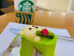 抹茶黑芝麻蛋糕-星巴克(北京西大望路温特莱店)