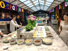 自助取餐区-火锅岛潮牌自助餐厅(天津天佑城店)
