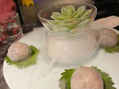 爆浆手打虾丸子-捞王猪肚鸡火锅(财富中心店)
