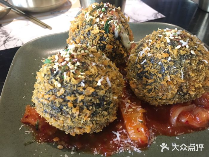 KCOOKING概念韩餐(世茂52+店)墨鱼芝士饭团图片