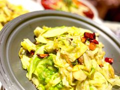 干锅手撕包菜-小河盐帮·私家菜·烤鸭(三元桥·霄云路店)