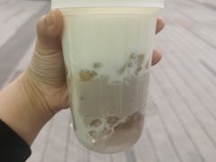 芋泥青稞牛奶-古茗(鸳鸯店)