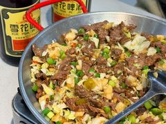 捞菜黄牛肉-福巷湘食小馆·猛火现炒(上海首店)