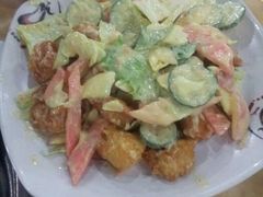 炸鸡色拉-郑阿姨的家·이모네·韩料&烤肉(武川路店)