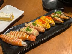 火炙北海道蟹棒-吉兆手握寿司(车公庙店)