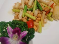 芦笋煎炒元贝-周锦记广式餐厅(格林生活坊2期店)