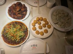 凉拌拉皮-日丰园海肠水饺·老字号大连海鲜(和平广场店)