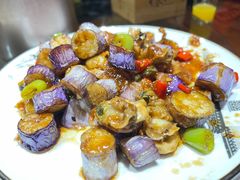 -东来菜馆•手抓海鲜家常菜•海鲜锅贴(鸽子窝店)