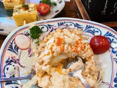炸温泉蛋土豆泥沙律-仙隐小鹿中華の日料(正弘城店)