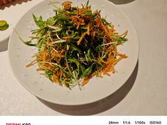 空心菜苗拌茶馓-醉舍·新淮扬菜(长宁龙之梦店)