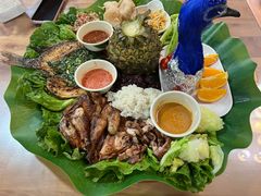 -沐毫傣泐云南菜孔雀宴•手抓饭傣味烧烤(曼听店)