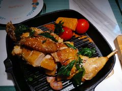 花开果香烤鸡-蜜桃花开·中西融合菜E&W(南长街店)