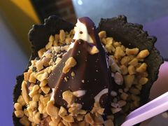 脆皮巧克力味花生那么大甜筒-麦当劳(曲阳店)