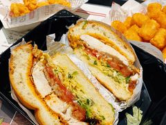 黄金鸡排三明治-The Habit Burger Grill 哈比特汉堡(爱琴海店)
