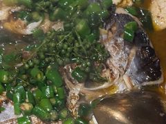 -探鱼·鲜青椒爽麻烤鱼(北京路天河城店)