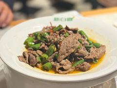 杭椒爆炒牛肉-新白鹿餐厅(第一百货店)