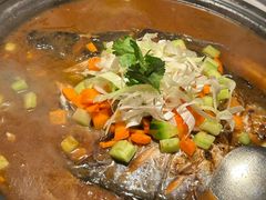 -探鱼·鲜青椒爽麻烤鱼(广州花都来又来店)