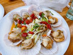 油泼扇贝-来之顺海鲜菜馆·青岛菜(栈桥店)