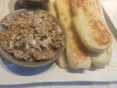 虾酱卷子-渔民船说·北塘海鲜·天津菜·海肠捞饭(北塘古镇店)
