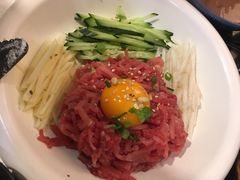 生拌牛肉-梦山水日本烧肉(五四广场店)