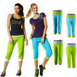 尊巴弹力七分裤。-文E范儿ZUMBA尊巴舞蹈