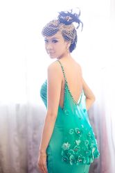 礼服后背-南京宝娜嫁衣婚纱礼服馆(中央路店)