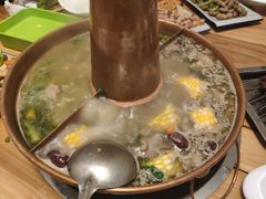 铜锅锅底-清真·海清斋铜锅涮肉牛羊肉小炒泡馍(大雁塔店)