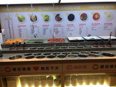 水果调料自选台-海底捞火锅(武胜路凯德广场店)