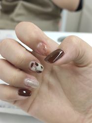 -手牵手美甲