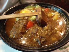咖喱猪软骨乌冬面-玛格萝妮比萨屋(四平店)