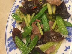 土芹木耳兰豆炒牛柳-金城大酒店-中餐厅(汾江中路店)