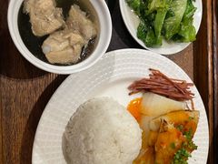 鲜蔬扒鲈鱼-花园咖啡厅(厦门美丽华大酒店)