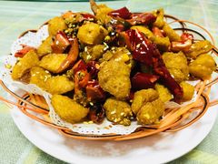 辣子鸡-天天向上素食餐厅(五台山店)