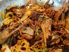 主打的干锅鸭头-安诚居干锅鸭头(八角店)
