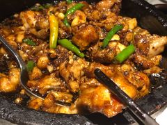 酱烤石锅牛蛙-绿茶餐厅(城西银泰城店)