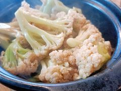 虾酱花菜煲-玥记茶餐厅(十字门华发商都一期绸带店)