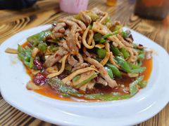 青椒千张肉丝-胖子川香