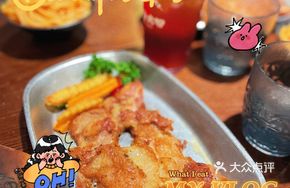 Golden Chicken Leg Steak