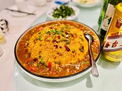 牛肉锅巴-安徽大厦中餐厅